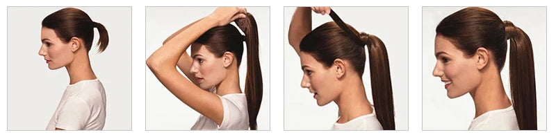 Blonde Ponytail Human Hair