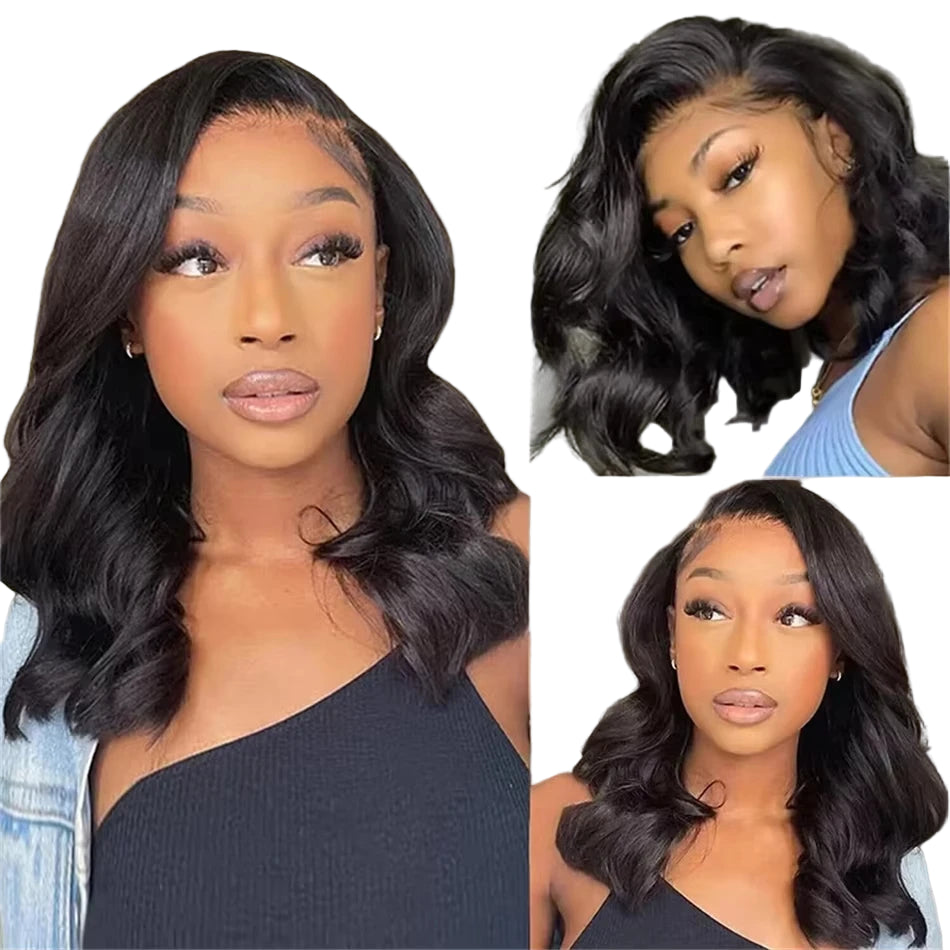10 Inch Short Human Hair Bob Wigs