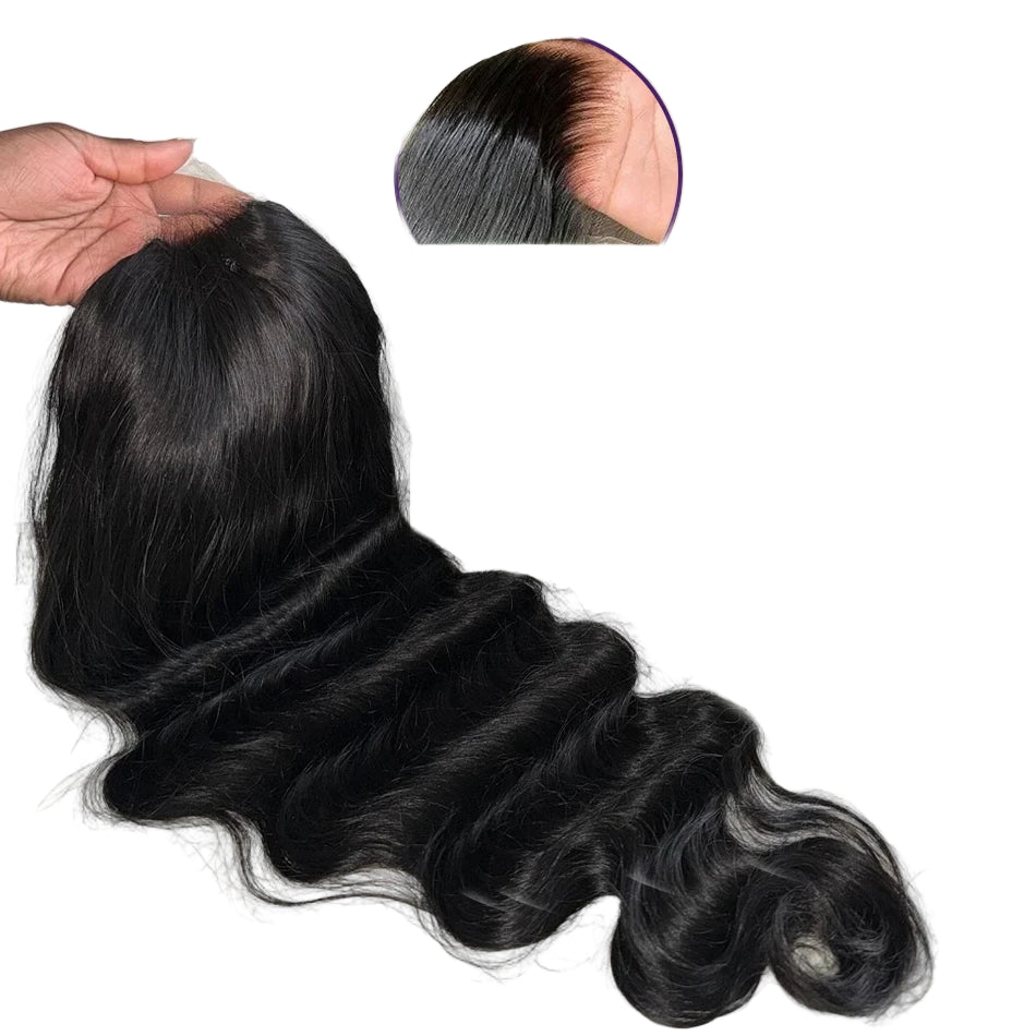 200% Transparent Body Wave Lace Front Brazilian 13x4 Curly Human Hair Wigs 13x6 Hd Lace Frontal Wig For Women 5x5 Closure Wig