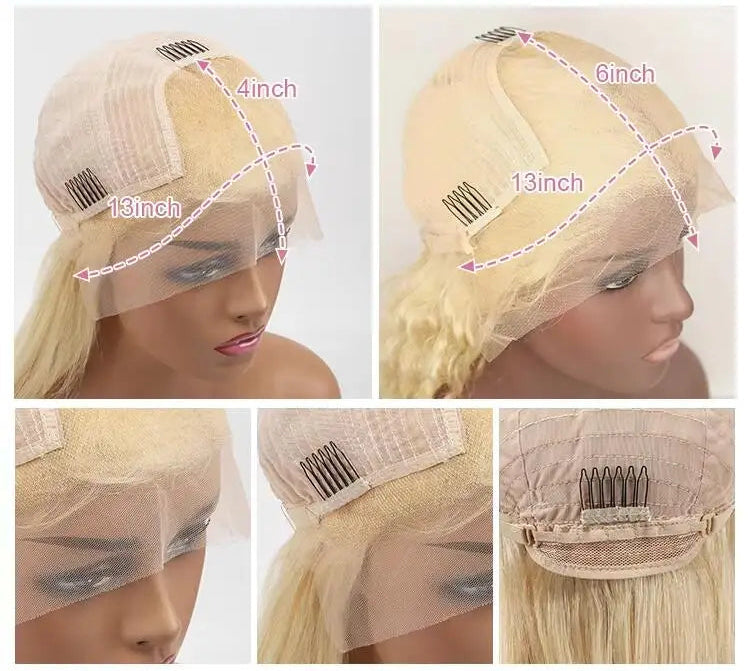 Blonde 613 Hd Lace Frontal Wigs