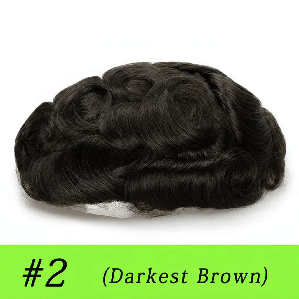 Q6 Lace Toupee Men European Human Hair