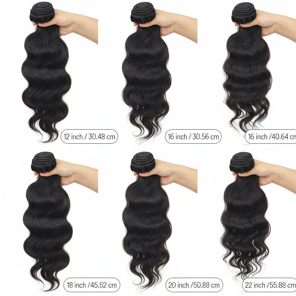 Body Wave Bundles Human Hair With Closure Brazilian Hair Wave 4 Bundles With 4x4 Lace Closure Remy Hair Extension For Women