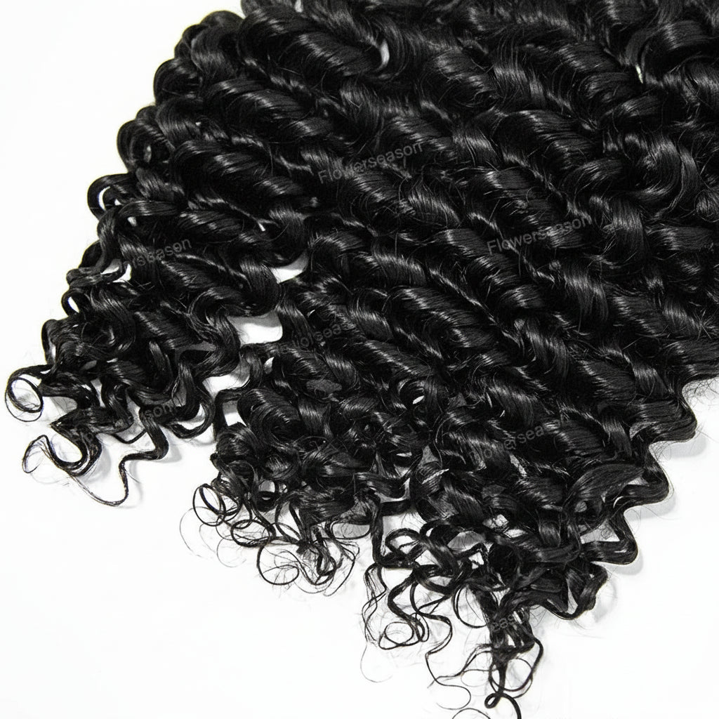 Feathered Crochet Braiding Hair Spanish Curly