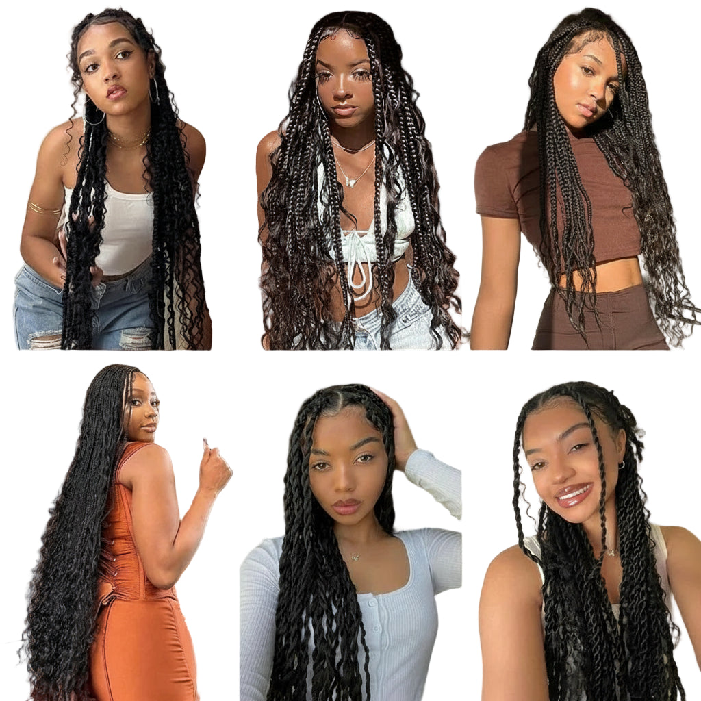 Twist Faux Locs Wraps Jumbo Crochet Braiding Hair