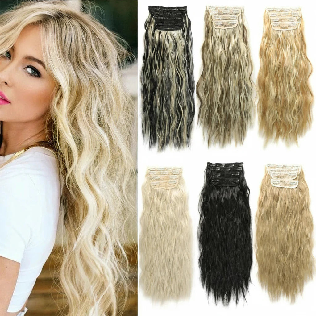 Luxury European Clip-ins & Wigs