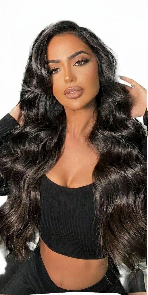 30 Inch Wear And Go Glueless Wigs Human Hair  Pre Cut Lace
