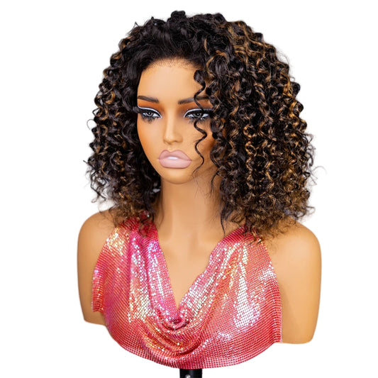 B/30 Highlight Wear Go Glueless Wig Water Wave
