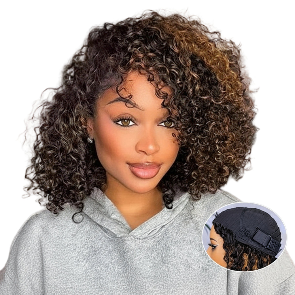B/30 Highlight Wear Go Glueless Wig Water Wave