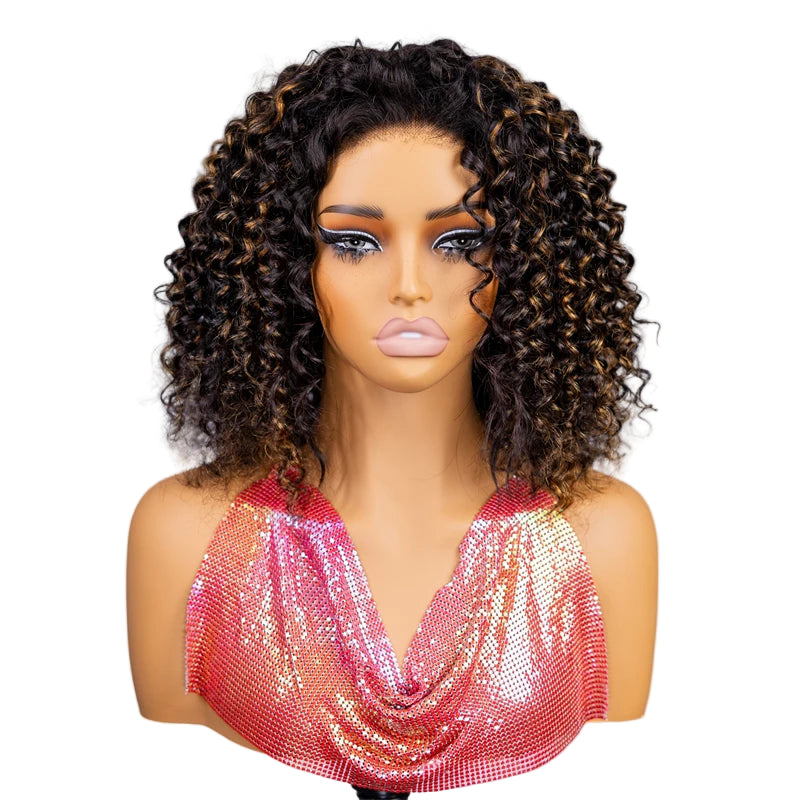 B/30 Highlight Wear Go Glueless Wig Water Wave
