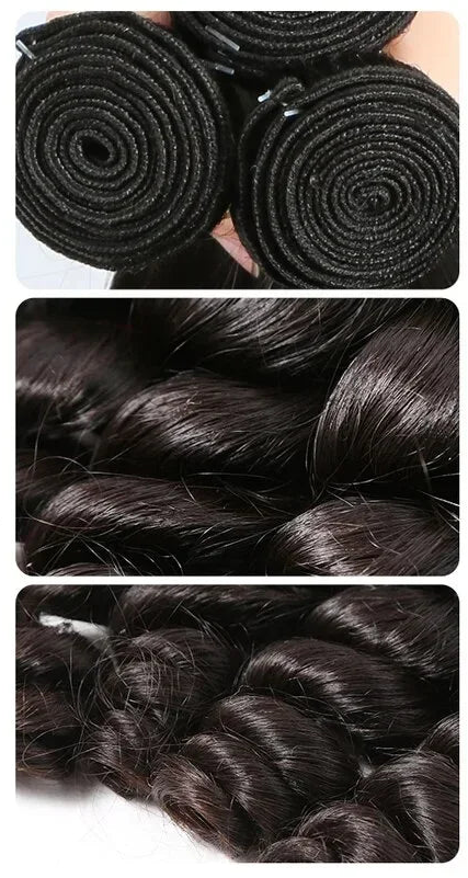 18-40 Inchs Loose Wave Bundles Brazilian Human Hair Weave Bundles 2/4/6 Bundles Deal Top Quality Human Hair Extensions