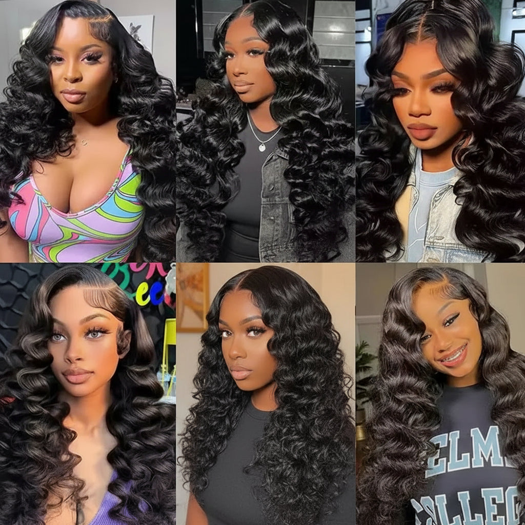18-40 Inchs Loose Wave Bundles Brazilian Human Hair Weave Bundles 2/4/6 Bundles Deal Top Quality Human Hair Extensions