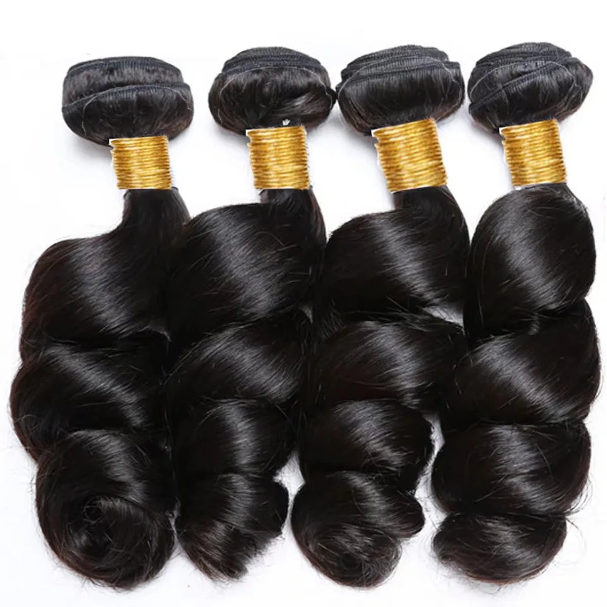 18-40 Inchs Loose Wave Bundles Brazilian Human Hair Weave Bundles 2/4/6 Bundles Deal Top Quality Human Hair Extensions