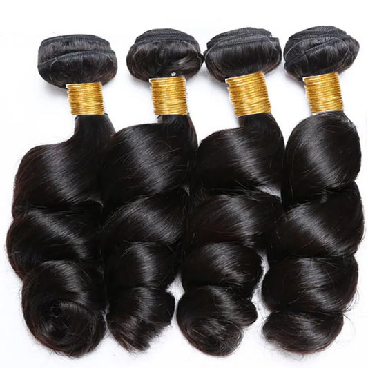 18-40 Inchs Loose Wave Bundles Brazilian Human Hair Weave Bundles 2/4/6 Bundles Deal Top Quality Human Hair Extensions