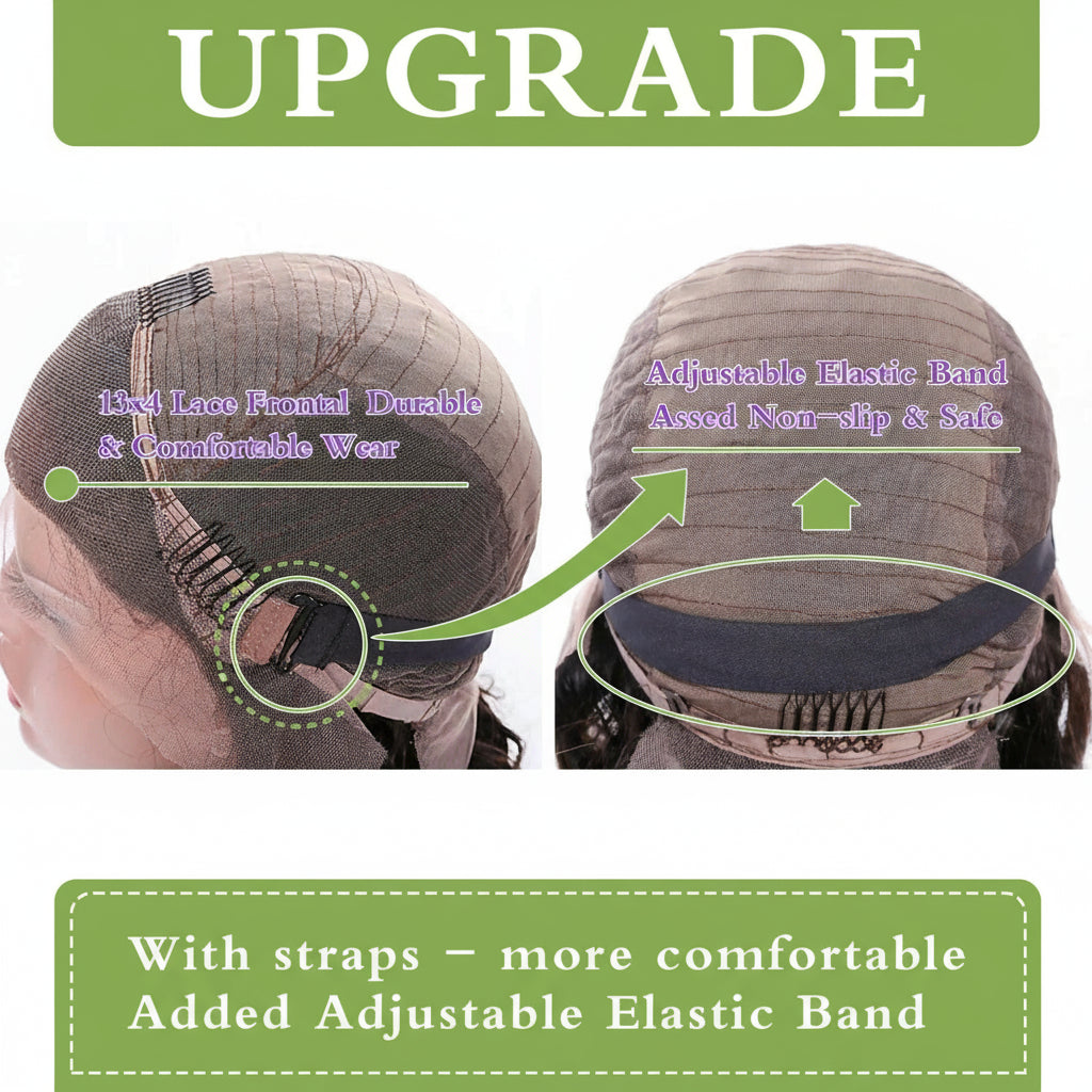 30 Inch Wear And Go Glueless Wigs Human Hair  Pre Cut Lace