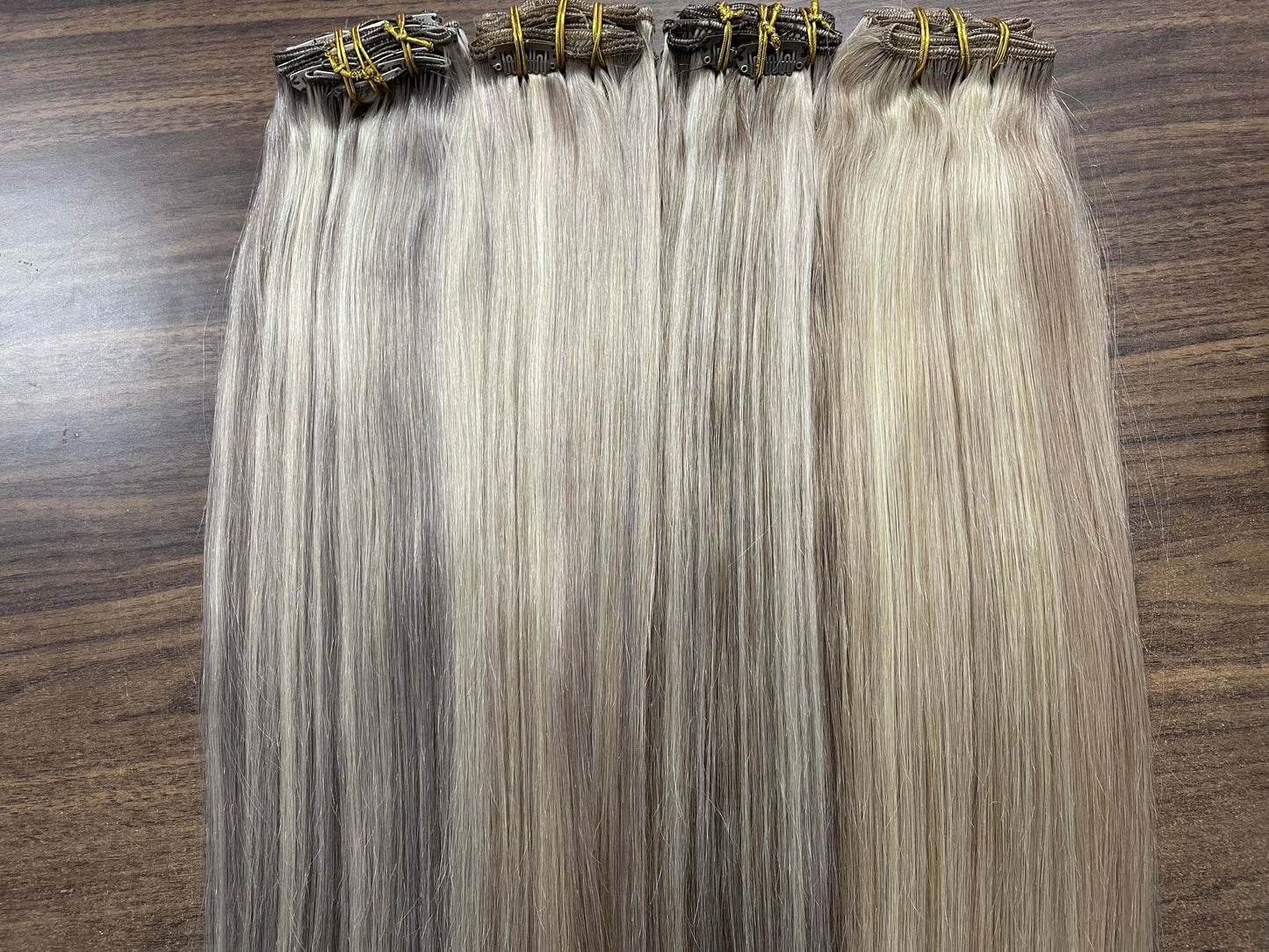 Human Hair Extensions Clips