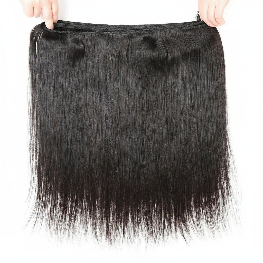 Peruvian Hair Bundles Straight Human Hair Weave Bundles Remy Hair Extension Natural Black 1/3/4 Pcs 8-30 Inches