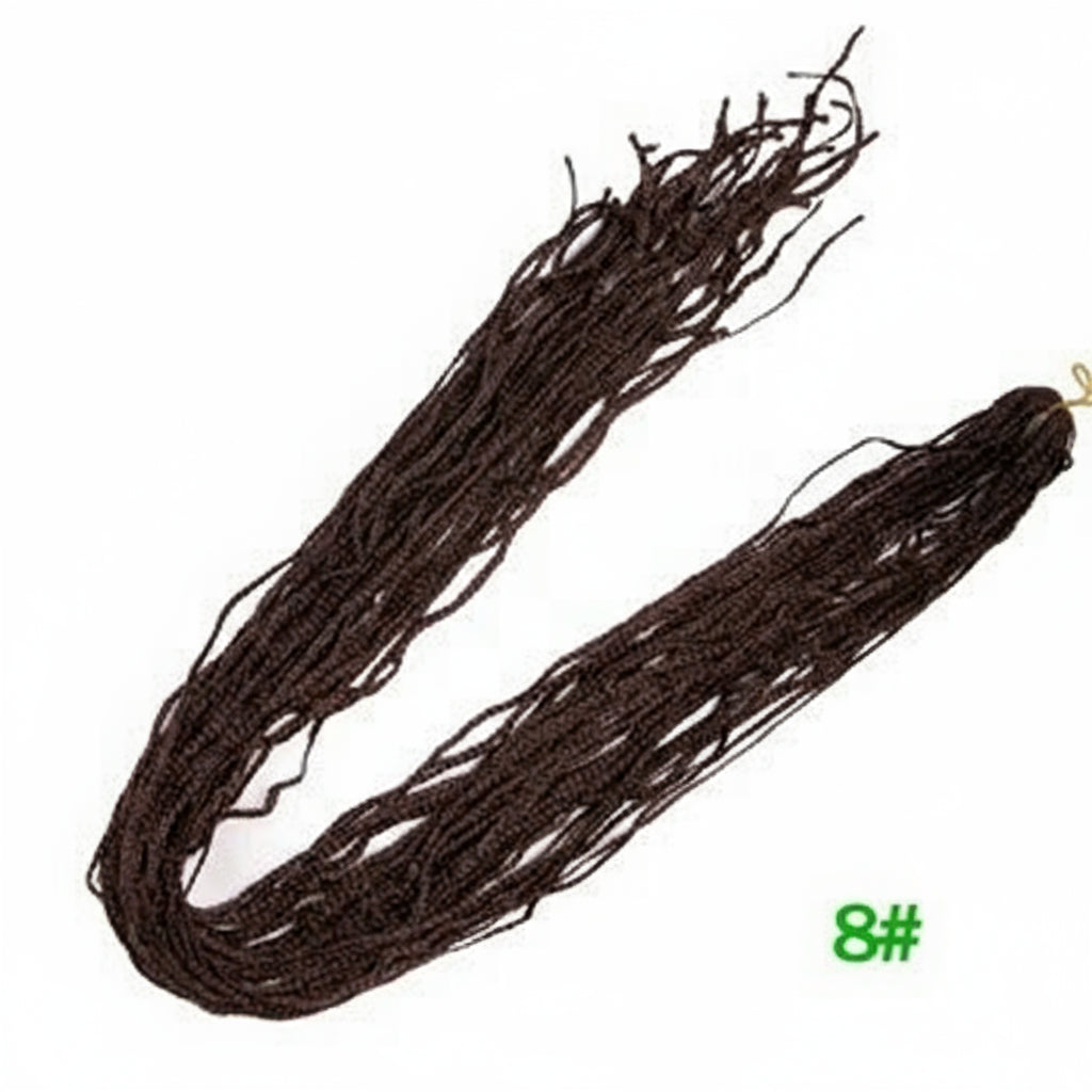 Crochet Braid Synthetic Colorful Hair Extensions