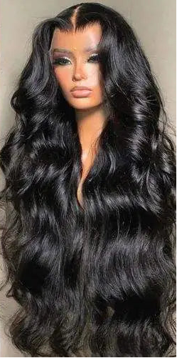 Vietnamese Human Hair Pre Plucked Lace Front Glueless Human Wig