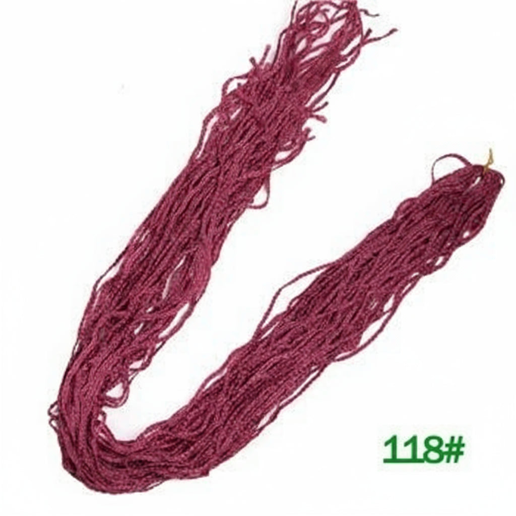 Crochet Braid Synthetic Colorful Hair Extensions