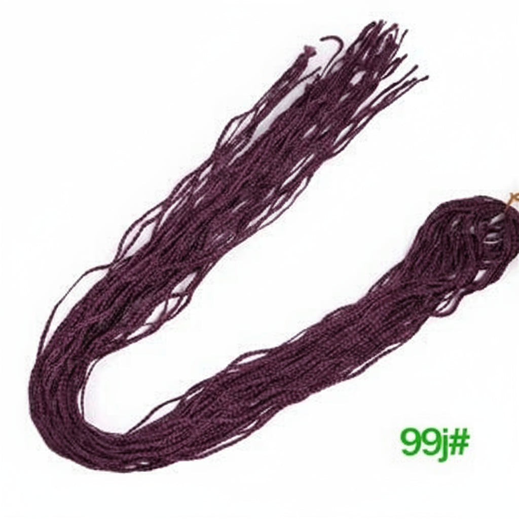 Crochet Braid Synthetic Colorful Hair Extensions