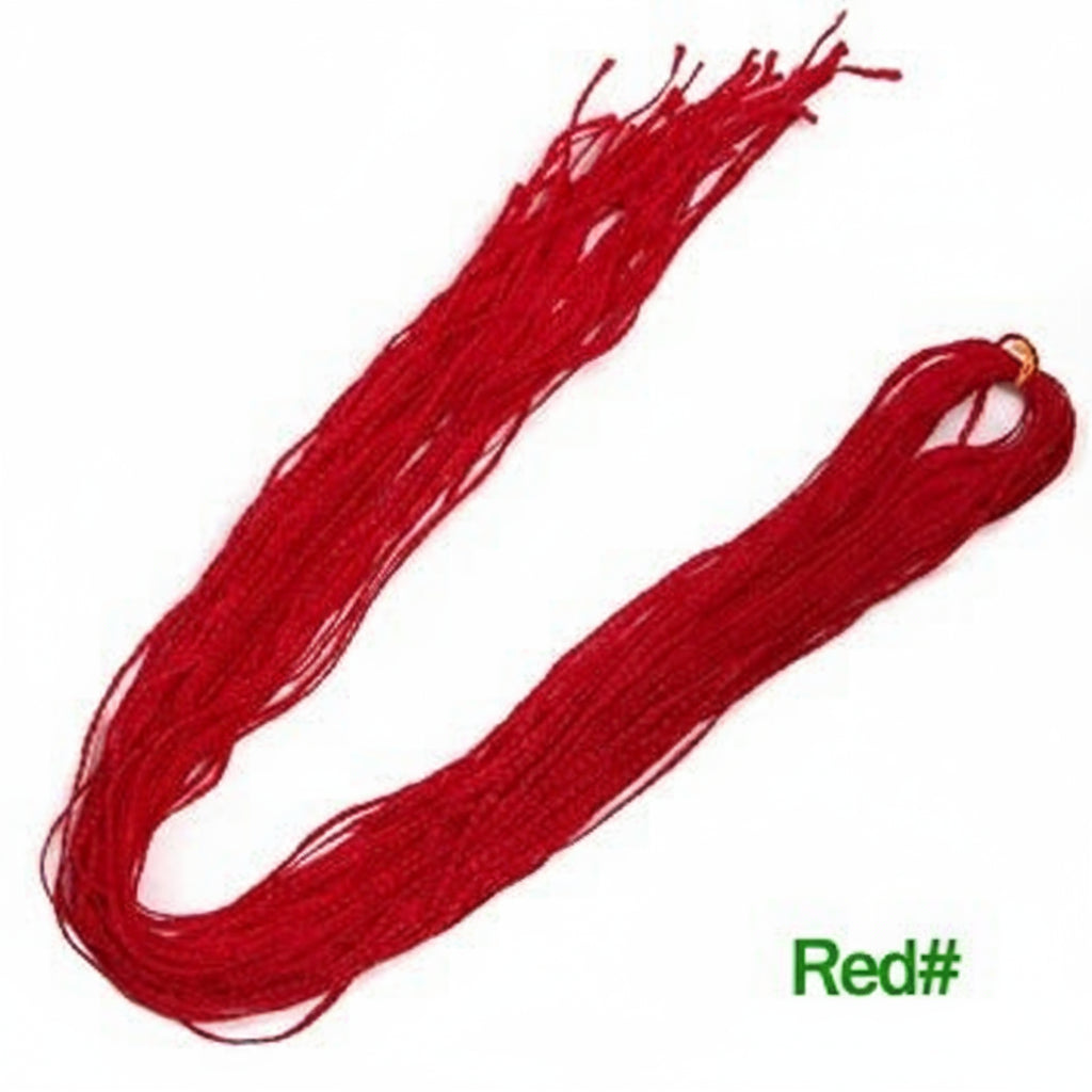 Crochet Braid Synthetic Colorful Hair Extensions