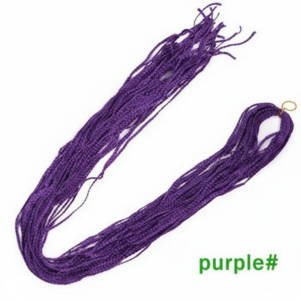 Crochet Braid Synthetic Colorful Hair Extensions