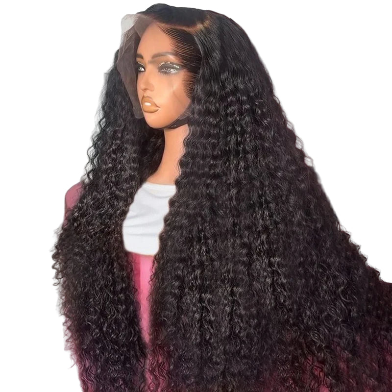 13x4 Full HD Lace Deep Wave Indian Human Hair Wig