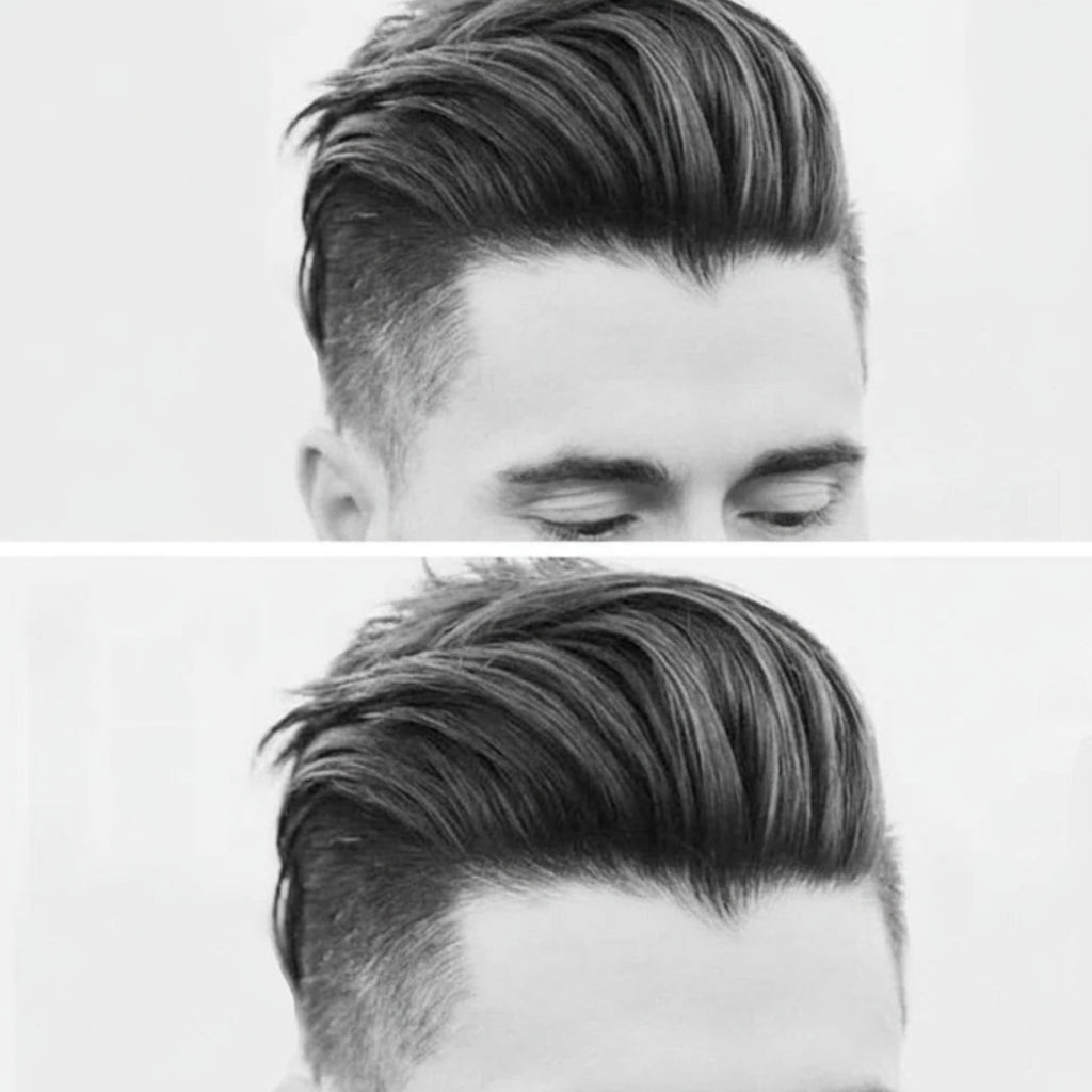 Men's Short Hair Peice 3 clips