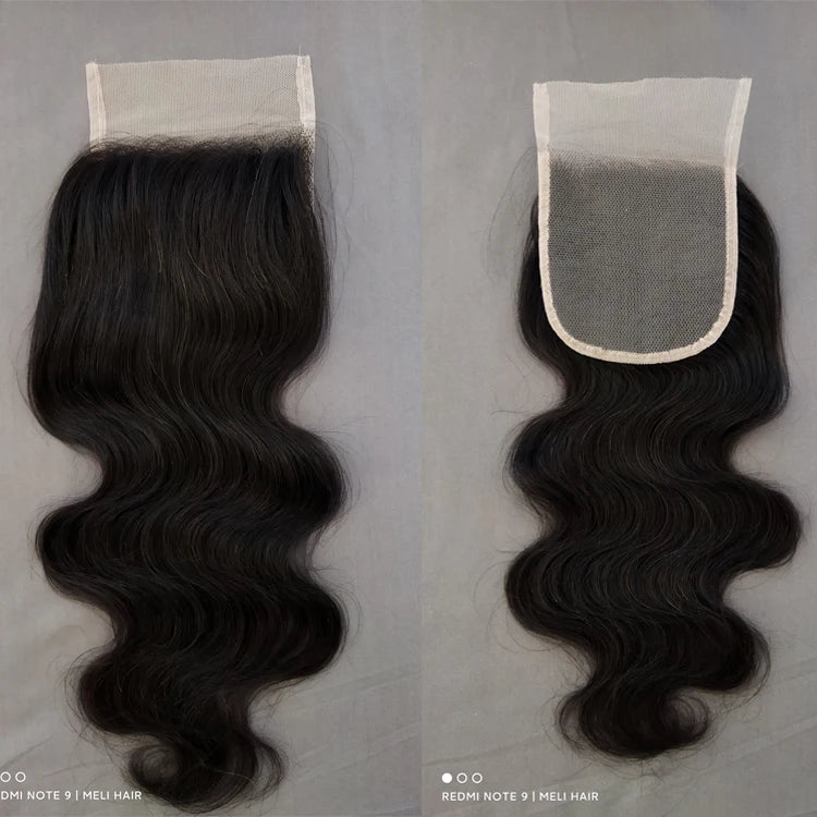 Top Closure Human Hair 2x6 4x4 5x5 6x6 7x7 HD Lace Closure Cuticle Aligned Raw Hair Straight Top Closure