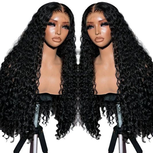 13x4 Full HD Lace Deep Wave Indian Human Hair Wig