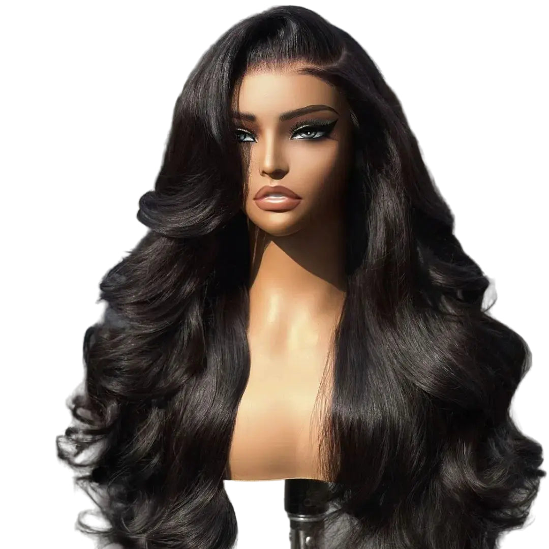 Vietnamese Human Hair Pre Plucked Lace Front Glueless Human Wig