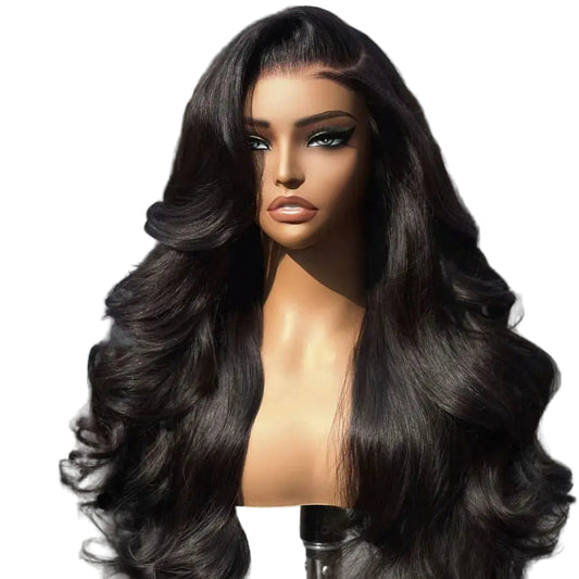 Vietnamese Human Hair Pre Plucked Lace Front Glueless Human Wig