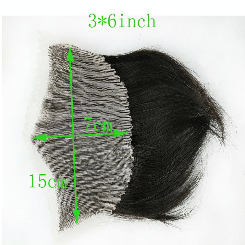 Men's Hairline Toupee Lace Frontal Hairpiece