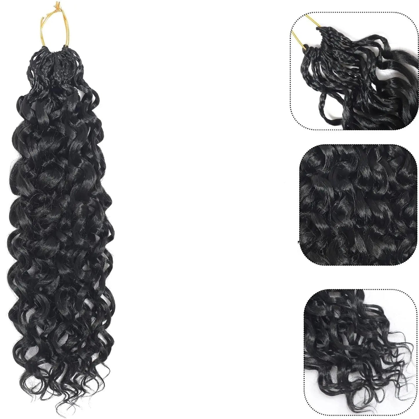 Synthetic Curly Crochet Hair