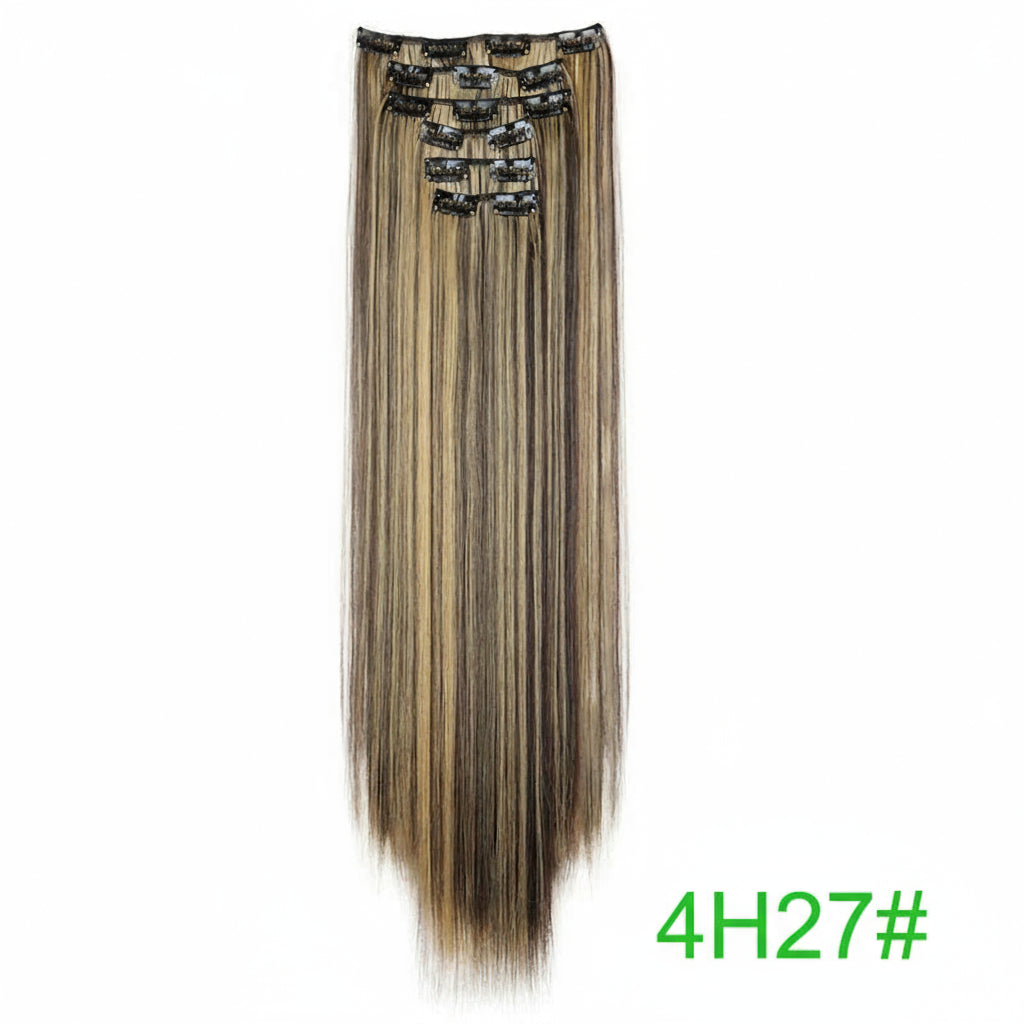 Synthetic 24Inch 16 Clips in Hair Extensions