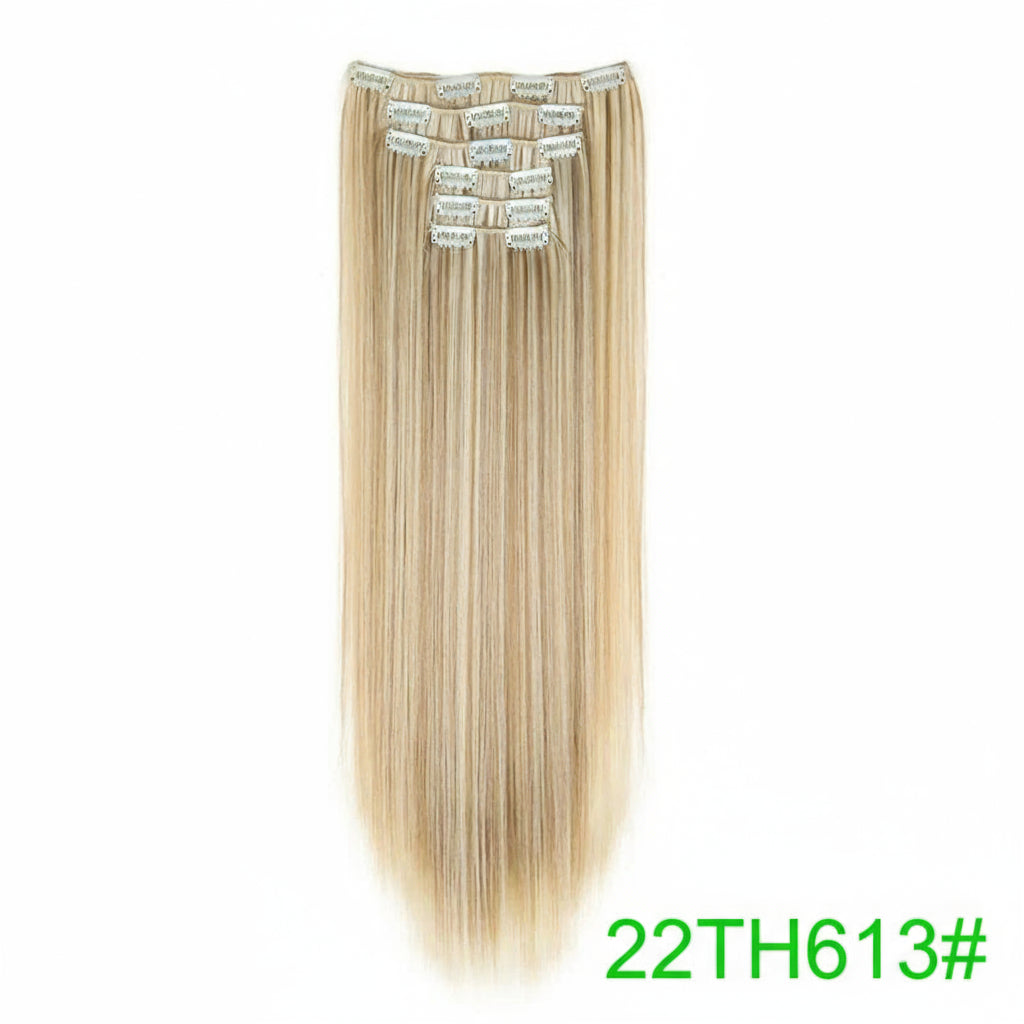Synthetic 24Inch 16 Clips in Hair Extensions