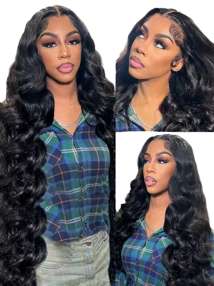 250% 13x6 Hd Transparent Lace Frontal Wig Body Wave