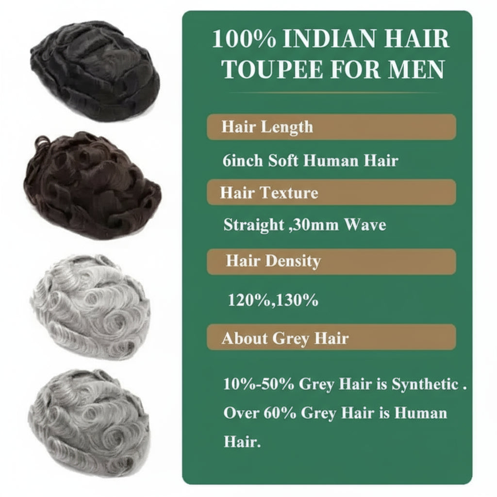 Lace Men Wig French Lace Hair System For Men