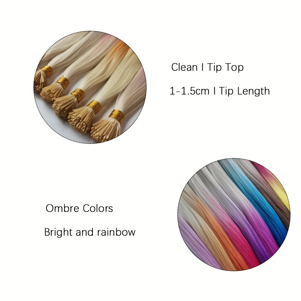 Colorful Hair Extensions I Tip