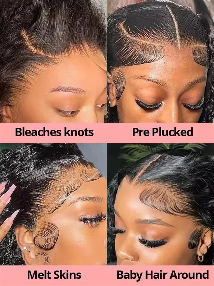 300% Density 13x6 360 Full Loose Deep Wave Hd Lace Frontal Wig