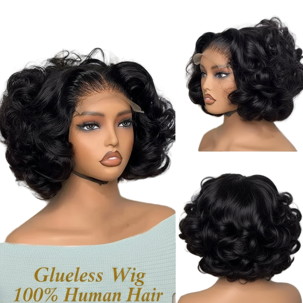 Glueless Wig 100% Human Hair