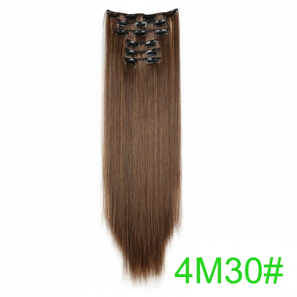 Synthetic 24Inch 16 Clips in Hair Extensions