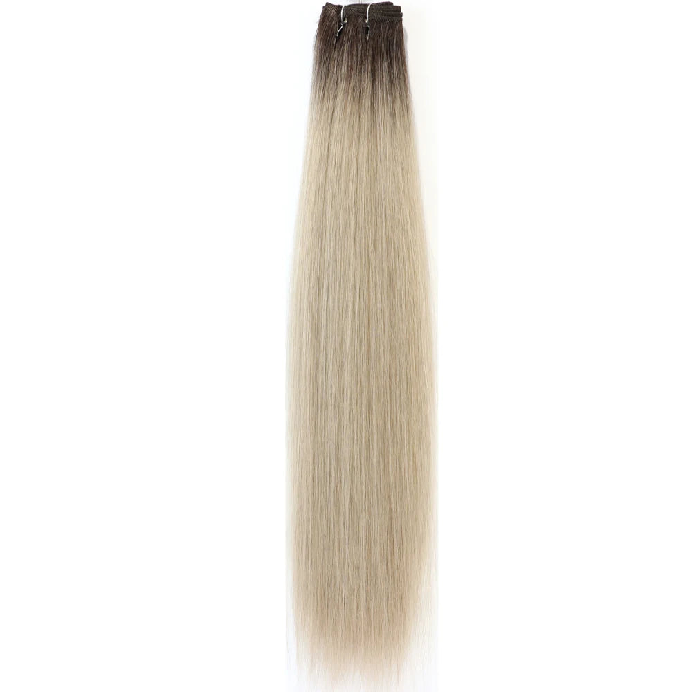 Blonde Straight Hair Bundles Extensions
