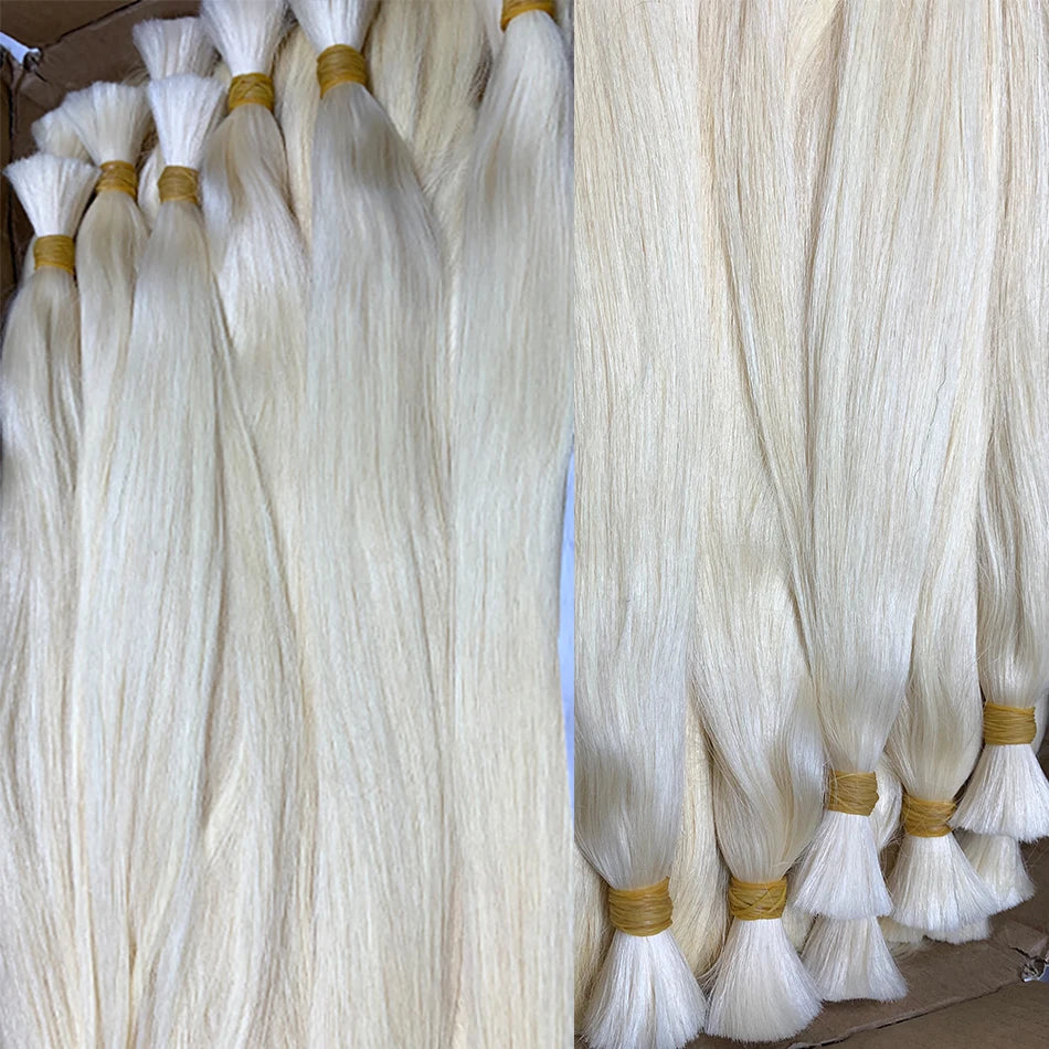 Blonde Straight Human Hair 100% Natural