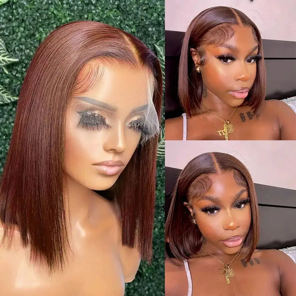 13x4 Lace Front Wig Bob Human Hair
