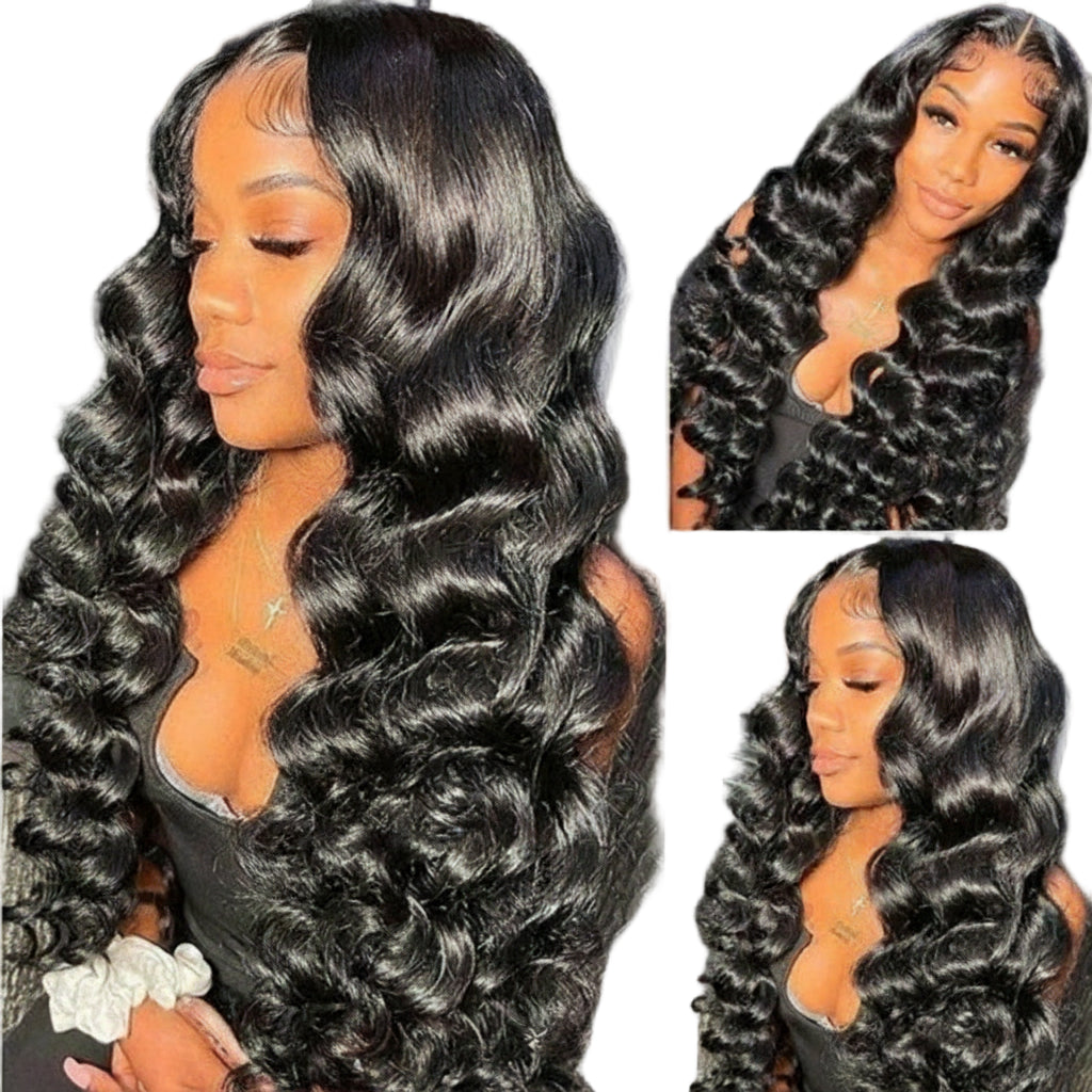 32 Inch Human Hair Bundles Loose Wave Bundles Indian Hair Weave Bundles