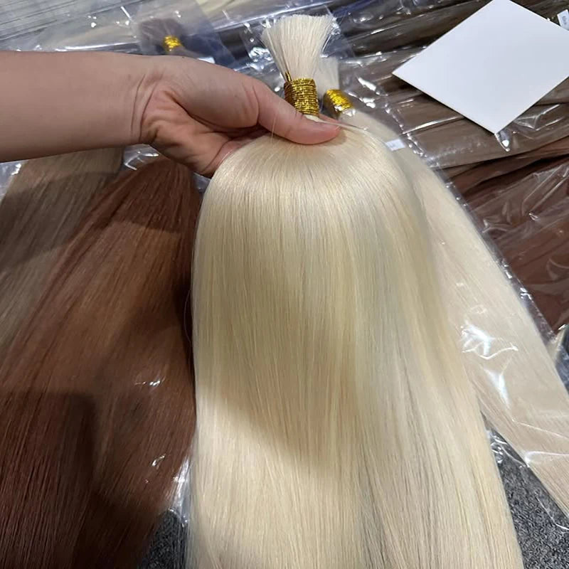Blonde Straight Human Hair 100% Natural