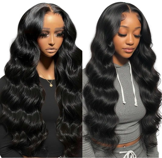 30 40 Inch Body Wave Human Hair 13x6 Hd Lace Front Wig