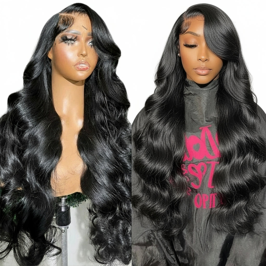 Loose Body Wave Virgin Raw Indian Human Hair 3/4 Bundles Deal Wet And Wavy Hair Weave Extension Double Weft
