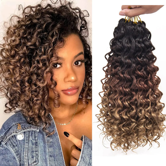 Short Curly Crochet Hair